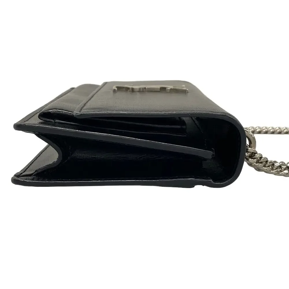 Saint Laurent PARIS Sunset Chain Wallet Other Style Wallet 452157 Leather